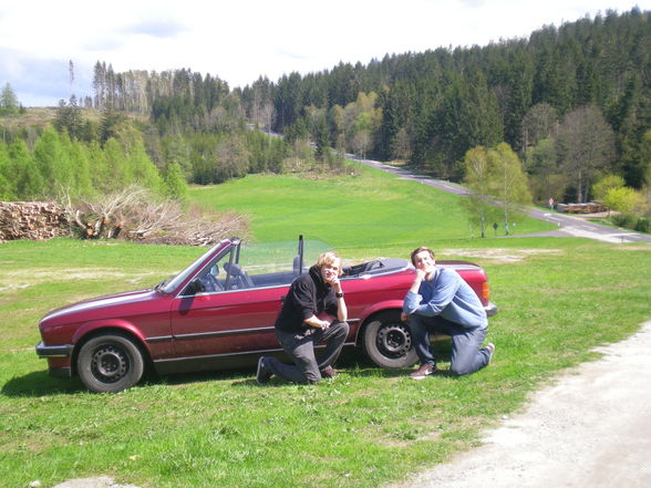 fahrt zur burg piberstein mit cabrio =D - 