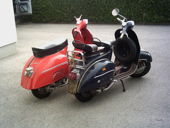 meine vespas und ex vespas - 