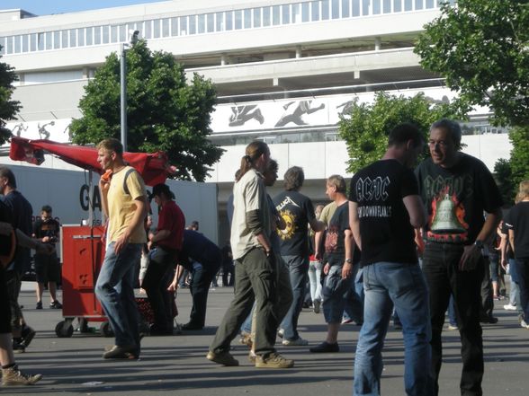 AC/DC Konzert Wien - Front of Stage - 