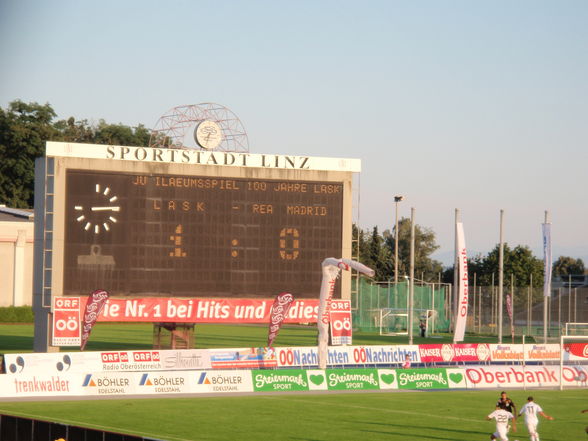 LASK - Real Madrid - 