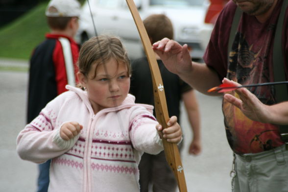 Bogenschießen Ferienaktion 22.7.2008 - 