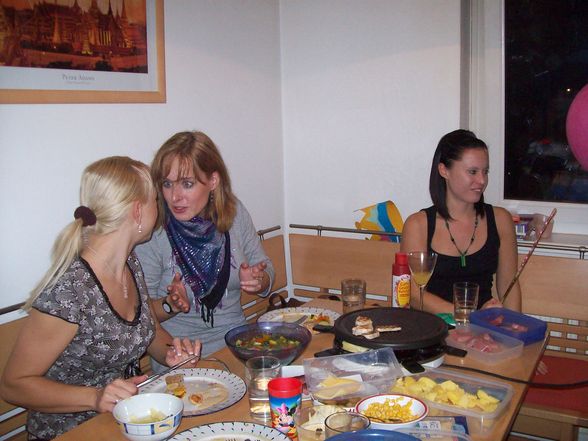 Raclette und Claudias neue Wohnung - 