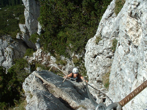 Klettersteig Steinplatte-Tirol - 