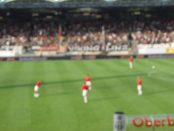 Lask gg. Rapid das Bundesligaspiel - 