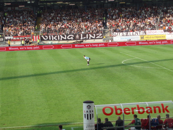 Lask gg. Rapid das Bundesligaspiel - 