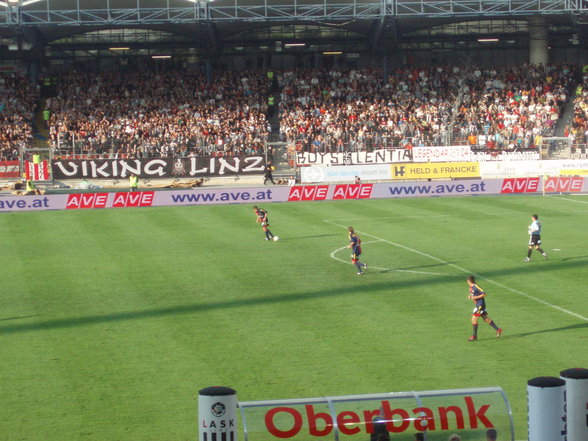 Lask gg. Rapid das Bundesligaspiel - 