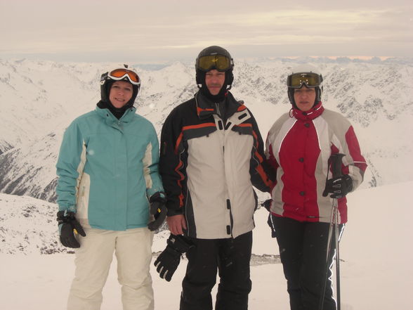 Skifahren Sölden Dez. 2009 - 