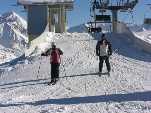 Skifahren Sölden Dez. 2009 - 