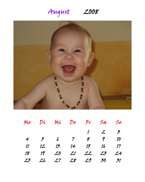 Kalender 2008 - 