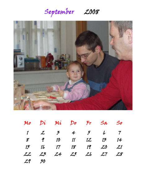 Kalender 2008 - 