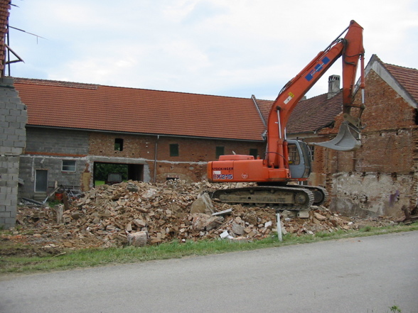 Baustelle bei mir zuhause - 