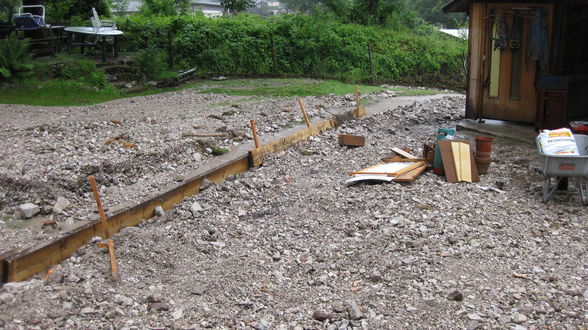 Hochwasser bei meinen Großeltern 28.6.09 - 