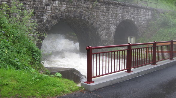 Hochwasser bei meinen Großeltern 28.6.09 - 