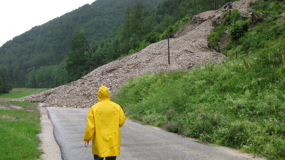 Hochwasser bei meinen Großeltern 28.6.09 - 