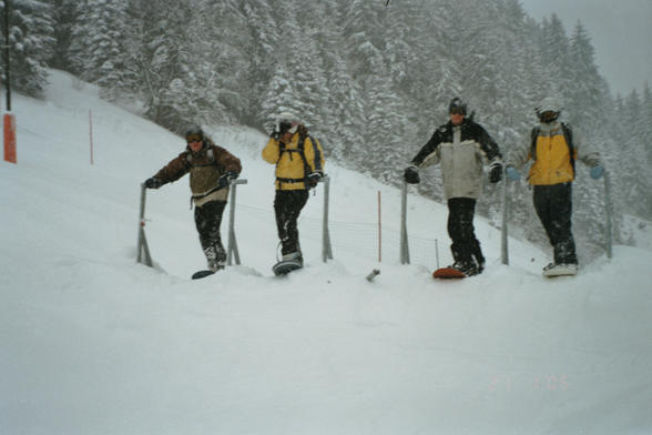 Skikurs in Saalbach 2005 - 