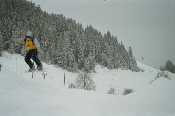 Skikurs in Saalbach 2005 - 