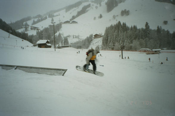 Skikurs in Saalbach 2005 - 