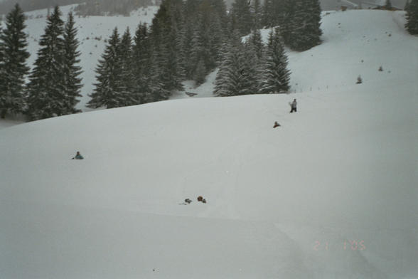 Skikurs in Saalbach 2005 - 