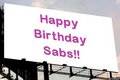 HaPPy BiRtHDaY SABS! - 