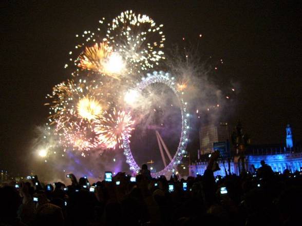 silvester 2005/06 in london - 