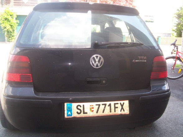 Mein alter 4er Golf - 