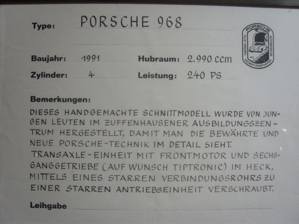 Porschemuseum Gmünd - 