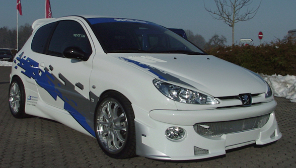 Peugeot 206 Tuning für mei auto - 