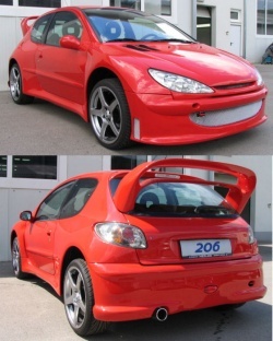 Peugeot 206 Tuning für mei auto - 