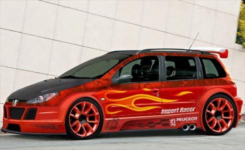 Peugeot 206 Tuning für mei auto - 