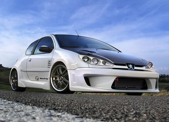 Peugeot 206 Tuning für mei auto - 