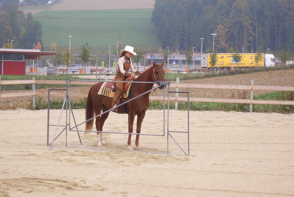 Janine mit Pferd - 