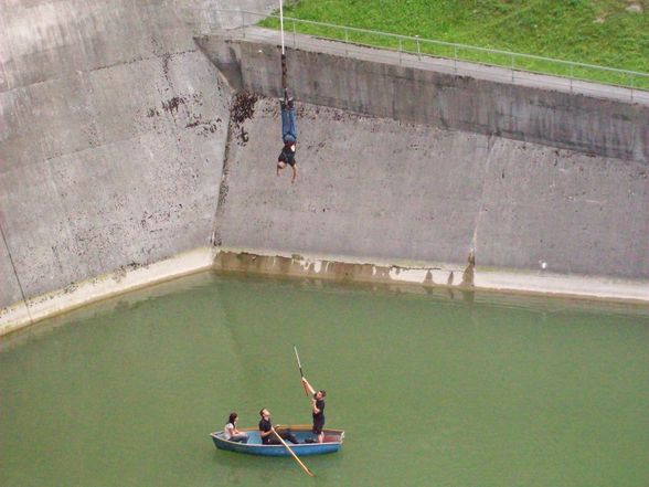 Da Alex beim Bungee springen - 