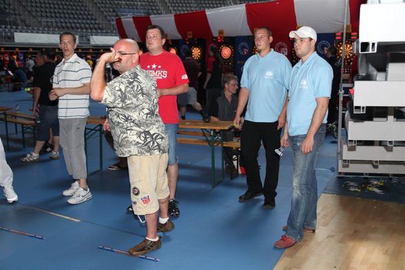 ich in kroatien bei da DART  WM - 