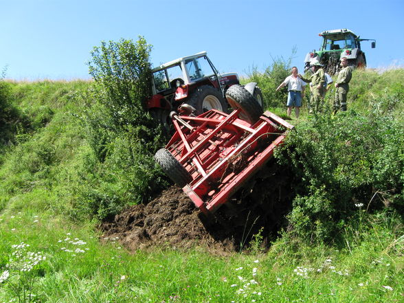 Traktorbergung 27.7.2009 - 