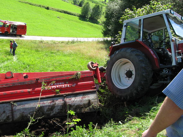 Traktorbergung 27.7.2009 - 