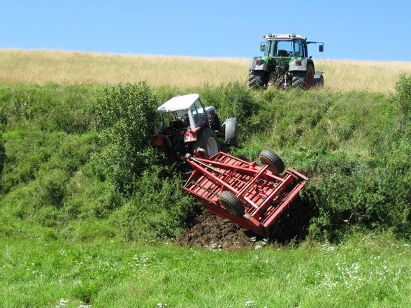 Traktorbergung 27.7.2009 - 