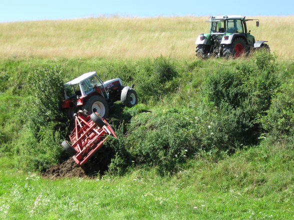 Traktorbergung 27.7.2009 - 