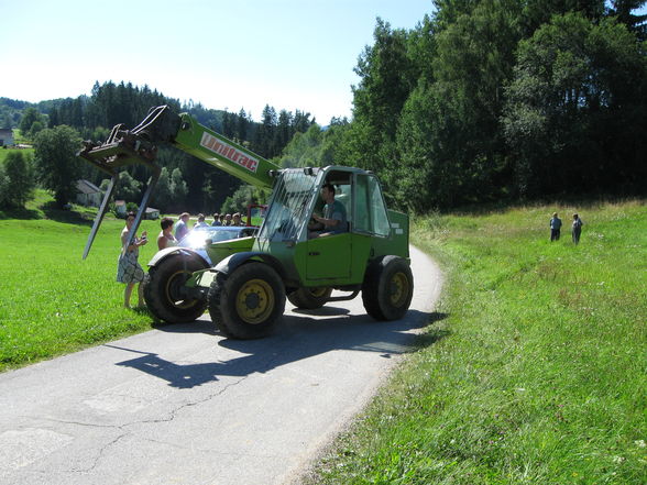 Traktorbergung 27.7.2009 - 