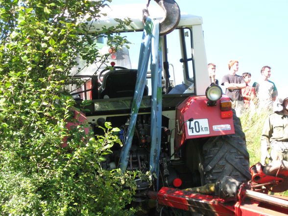 Traktorbergung 27.7.2009 - 