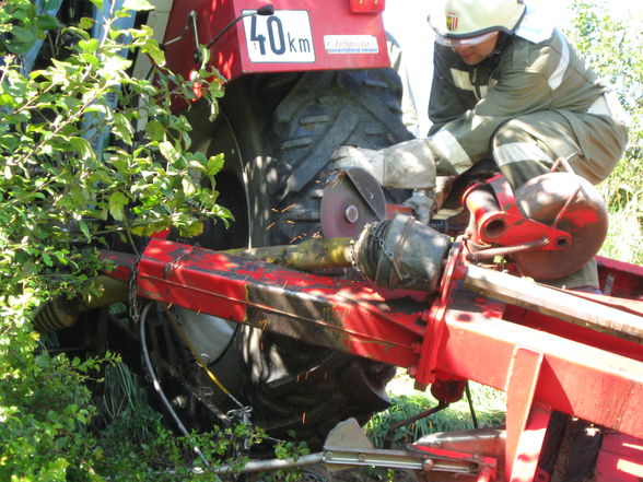 Traktorbergung 27.7.2009 - 