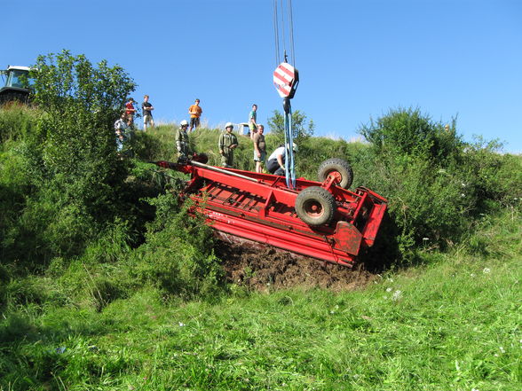 Traktorbergung 27.7.2009 - 