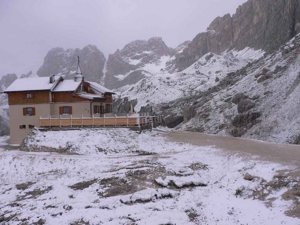 klettern in den Dolomiten - 