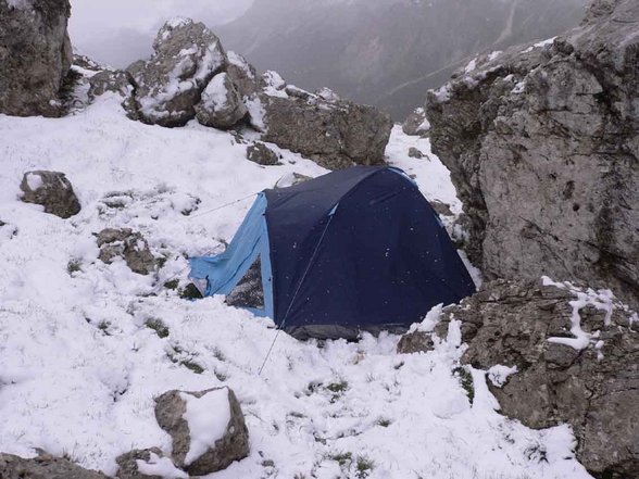 klettern in den Dolomiten - 