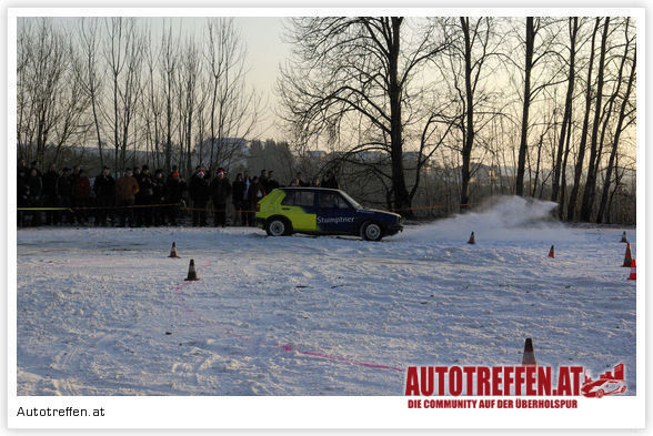 Winterautotreffen mit Driften - 