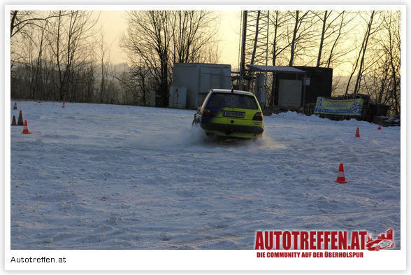 Winterautotreffen mit Driften - 