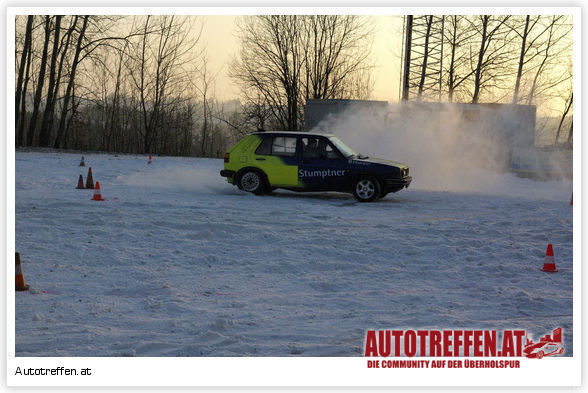 Winterautotreffen mit Driften - 