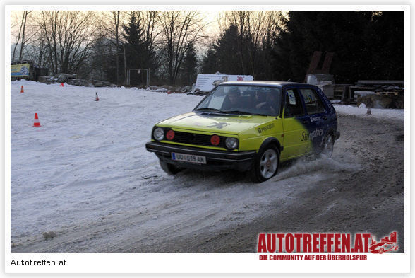 Winterautotreffen mit Driften - 