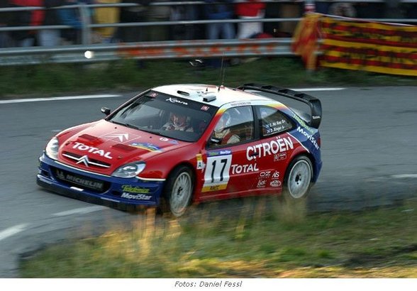 Colin McRae bei der Arbeit - 