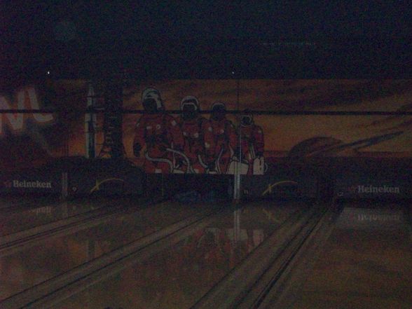 Berufsschule beim Bowlen - 