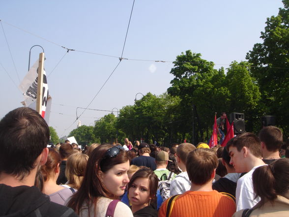 Schülerstreik in Wien am 24.04.2009 - 